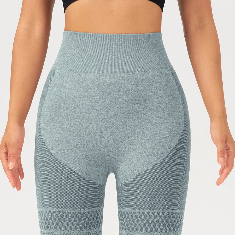 Retro Polka Dot Yoga Pants Women Sport Leggings Sportswear Woman Gym Trousers High Waist Seamless Workout Leggings Tummy Control