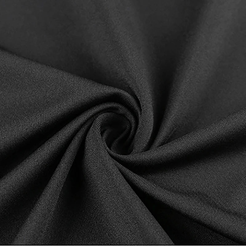 Running T-shirts Mens Compression Shirt Summer Turtleneck Elastic Quick Dry Sports Tees Muscle Gym Workout Short Sleeve T Shirts