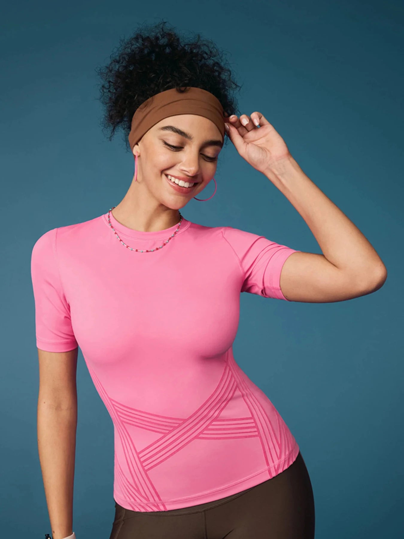 Yoga Fitness Breathable Short Sleeve T-shirt