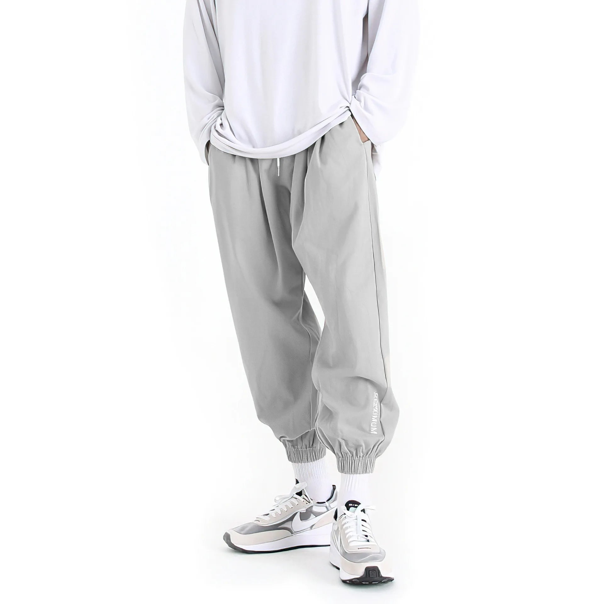 Muscle Men Sports Pants Training Basketball Running Loose Korean Version Of Casual Fitness Pants Fashionable Fitness Pants