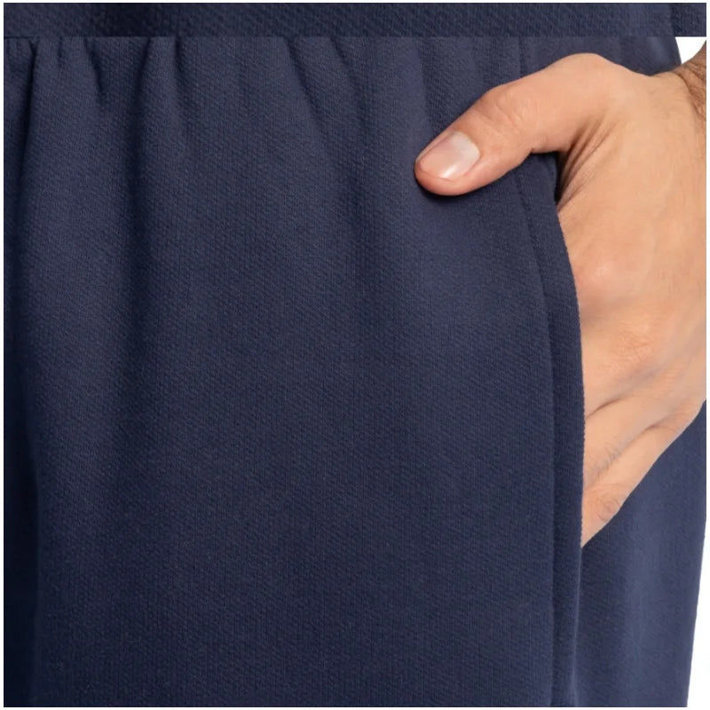 High Quality Men Elastic Bottom Sweatpants with Pockets 50% Cotton 50% Polyester Relaxed Fit Moisture Wicking Breathable Pant
