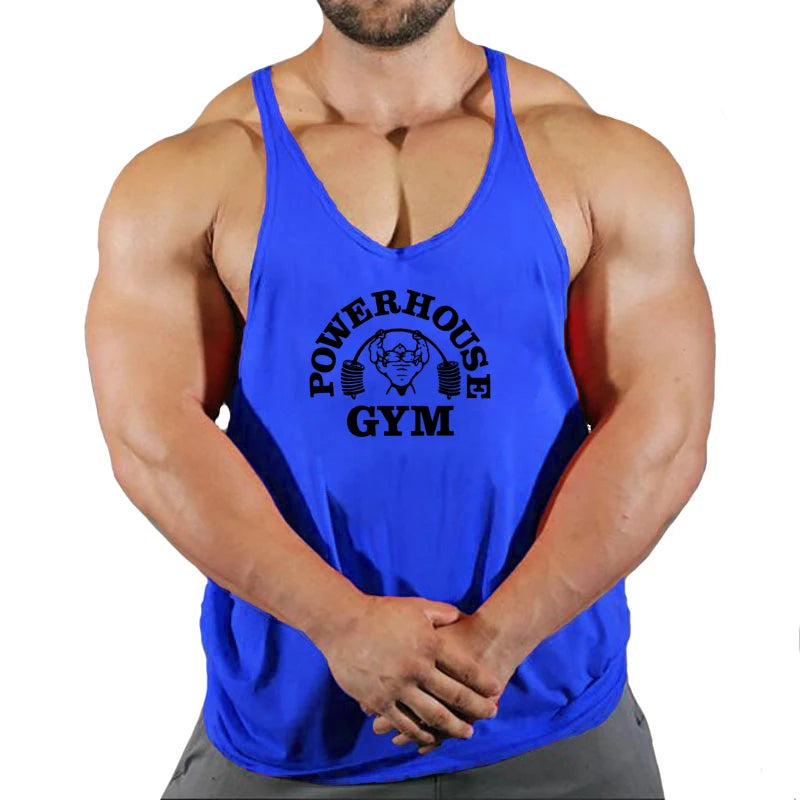 New Arrivals Bodybuilding stringer tank top Gym sleeveless shirt men Fitness Vest Singlet sportswear workout tanktop