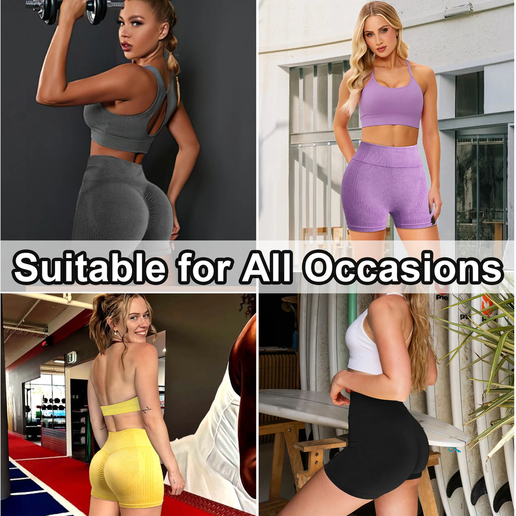 Women Shorts Sports Shorts For Women New Cycling Jogging Fitness High Waist Push Up Gym shorts Leggings Women Yoga Clothing New