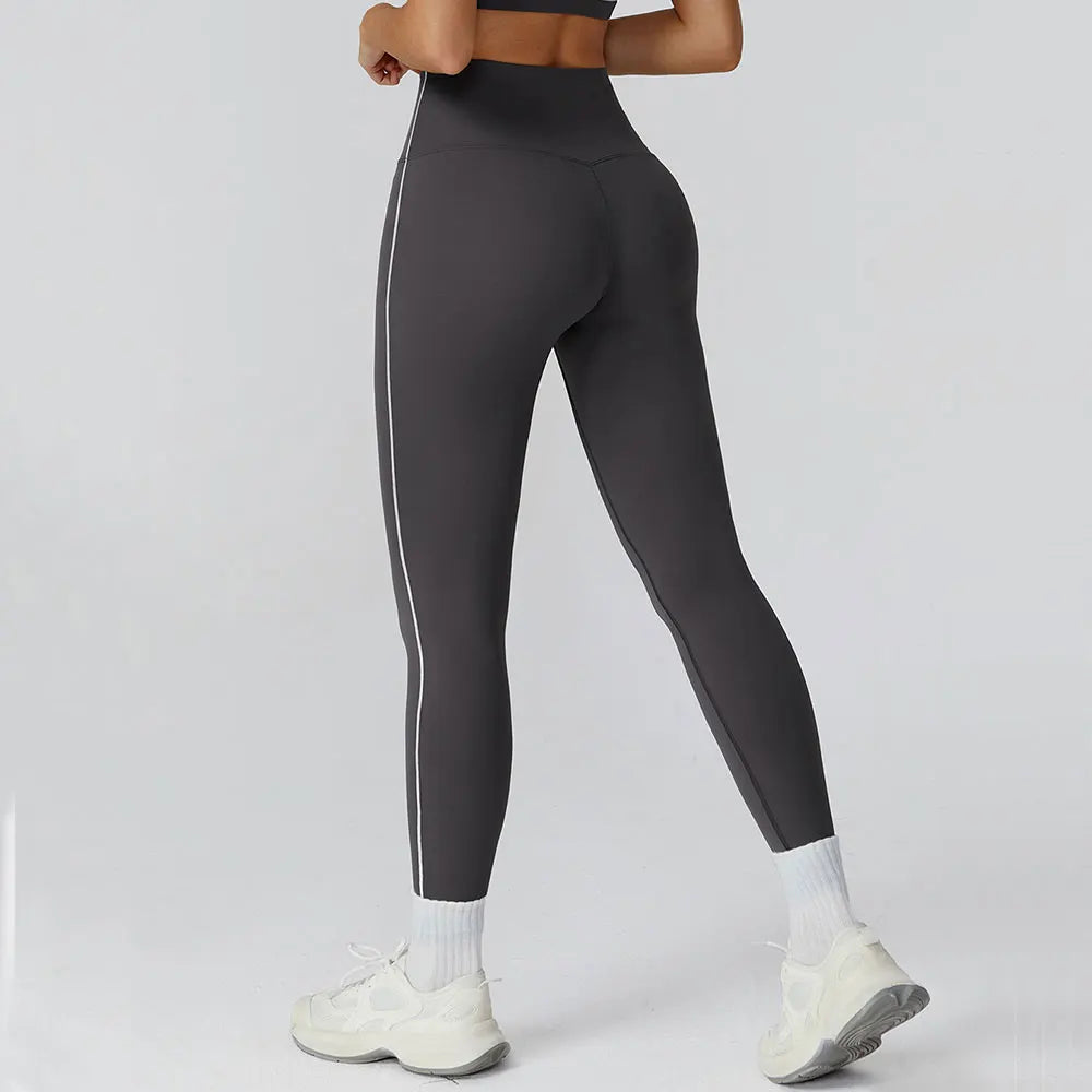Yoga Leggings Women Fitness Leggings Running Cycling Yoga Pants Breathable Sports Leggings High Waist Leggings Workout Clothing