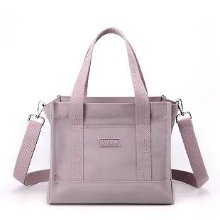 New Faion Large Capaci Canvas oulder Bag College Sle Crossbody Casual Ladies Handbag Soft Foldable Ox Fabric