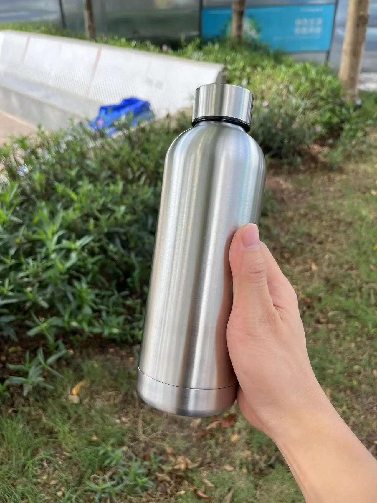 insulated 750ml stainless steel thermal flask thermos vacuum water bottle