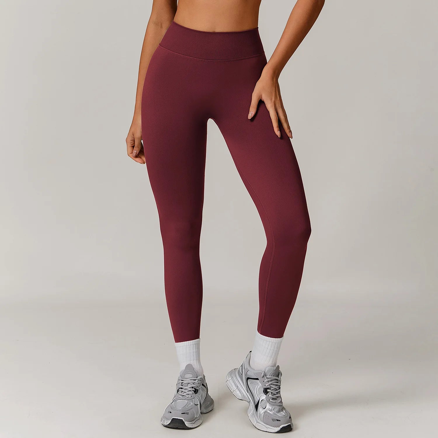 Sexy Seamless Scrunch Legging Pants Raises Butt Sporty Women Gym Fitness Leggings High Waist Leisure Sport Tights Push Up Black