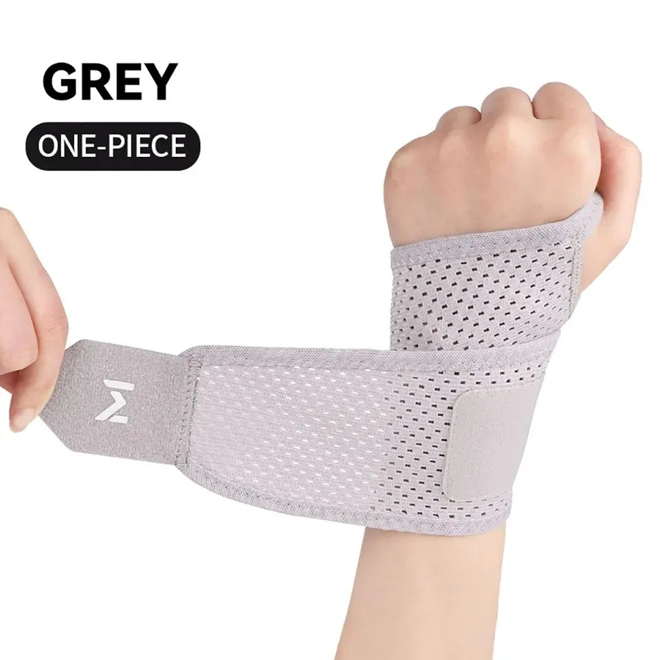 Breathable Wrist Support Brace for Gym/Work - Adjustable Compression Sleeve, Arthritis & Carpal Tunnel Relief, Sports Injury Pre