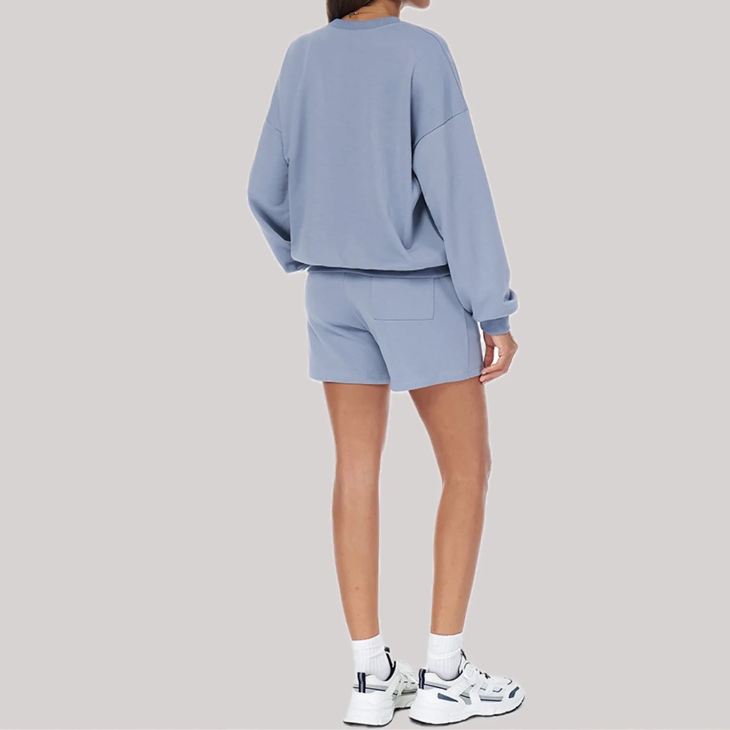 Yoga Set 2PCS Winter Casual Sports set for Women High Waist wide Legs Long Sleeves Running Fitness Leisure set Women Fitness Set