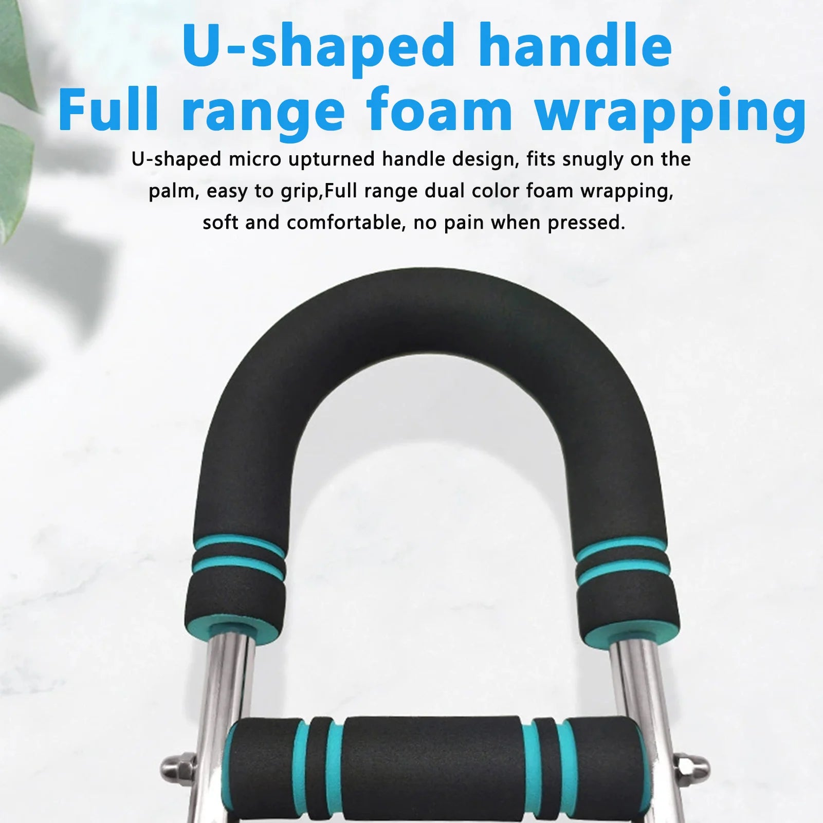 40KG u shape Hand Gripper Strengths Twister Arm Trainer Power Twister Bar Fitness Equipment for Men and Women Home Workout