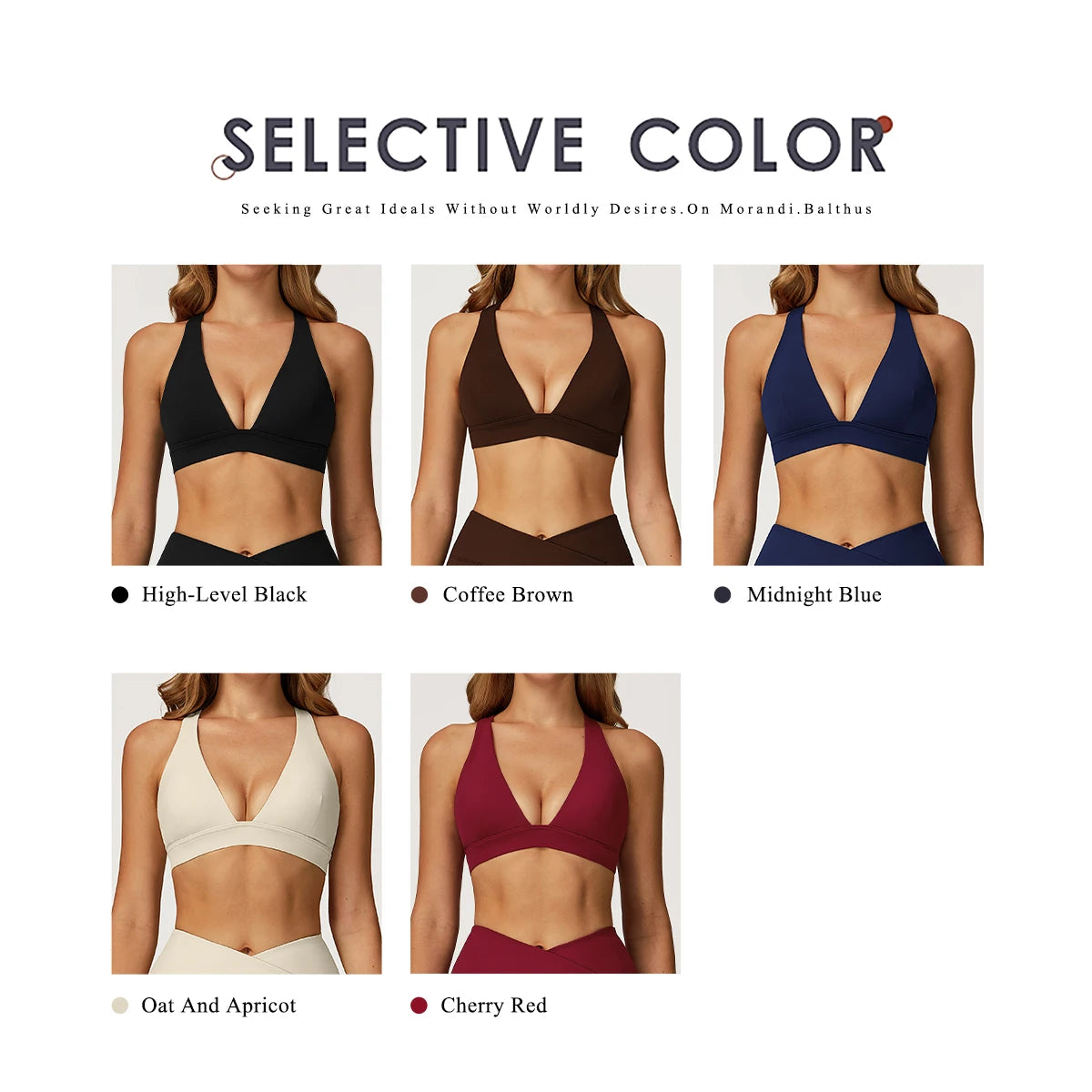 Hearuisavy Sports Bra Woman Naked-Feel Crossback Yoga Bra Running Pilates Dance Breathable Quick-Dry Luxury Premium Fitness Tops