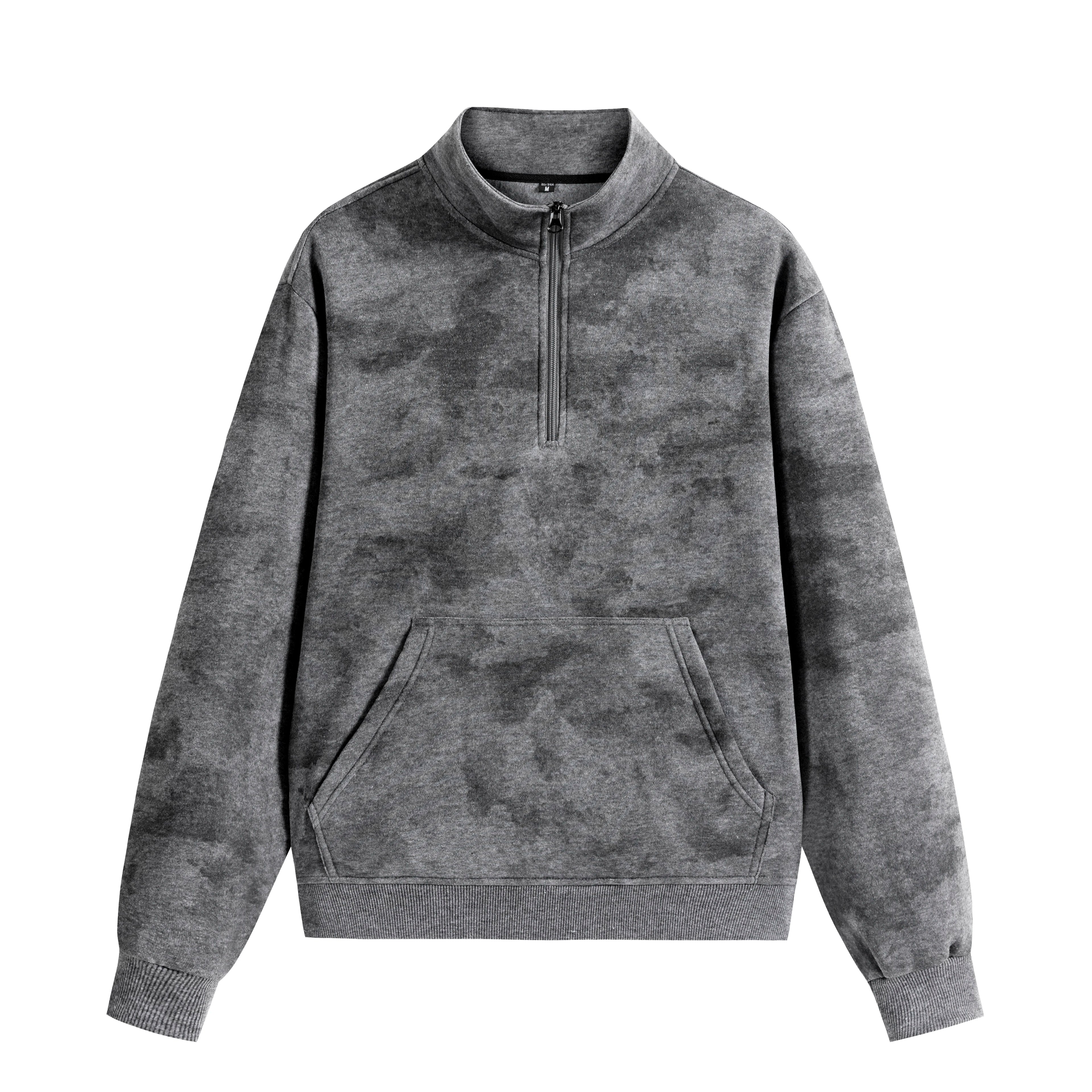 Men Sweatshirts Autumn Thicker Pullover Half Zipper Pullover for Male Hoody Outdoor Sweatshir Spring Warm Jacket Sport Coats