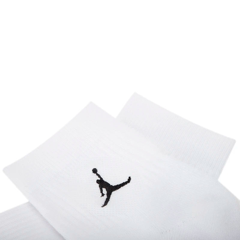 Nike U J Ed Cush Poly Ankle 3Pr 144 Quick-Drying Sports Socks (3 Pairs) Dx9655-100