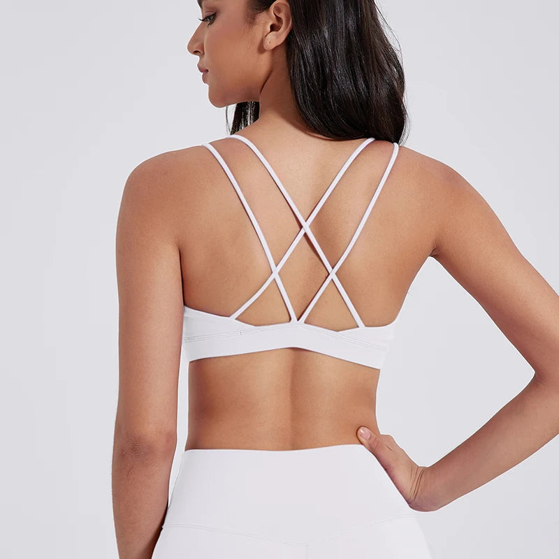 Women's  Sport Bra Fitness Top Seamless Yoga Bra Running Yoga Gym Crop Top Women Push Up Yoga Tank Top Bra