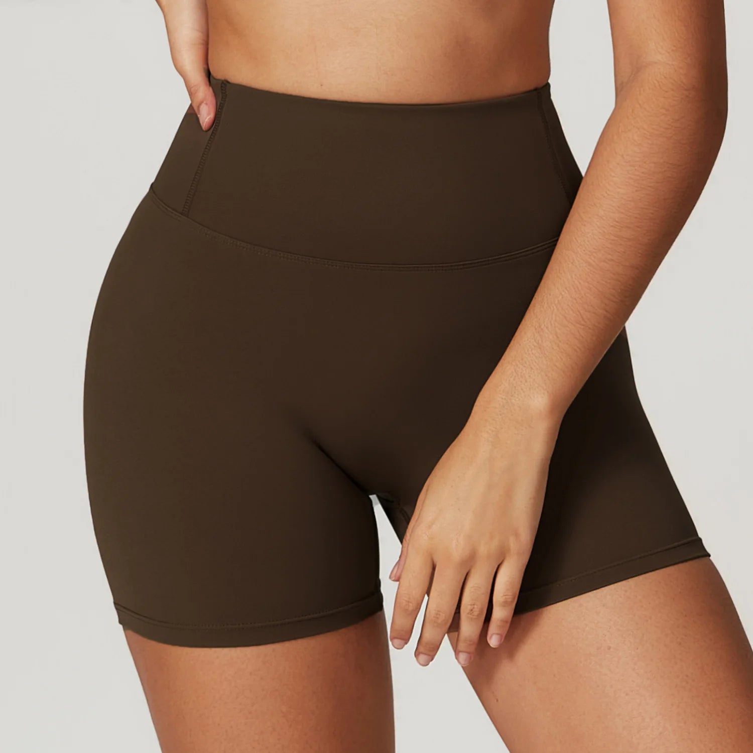 Sports Shorts Women High Waist Yoga Shorts Slim Fit Butt Lift Gym Running High Elastic Biker Short Push Up Workout Impact Shorts