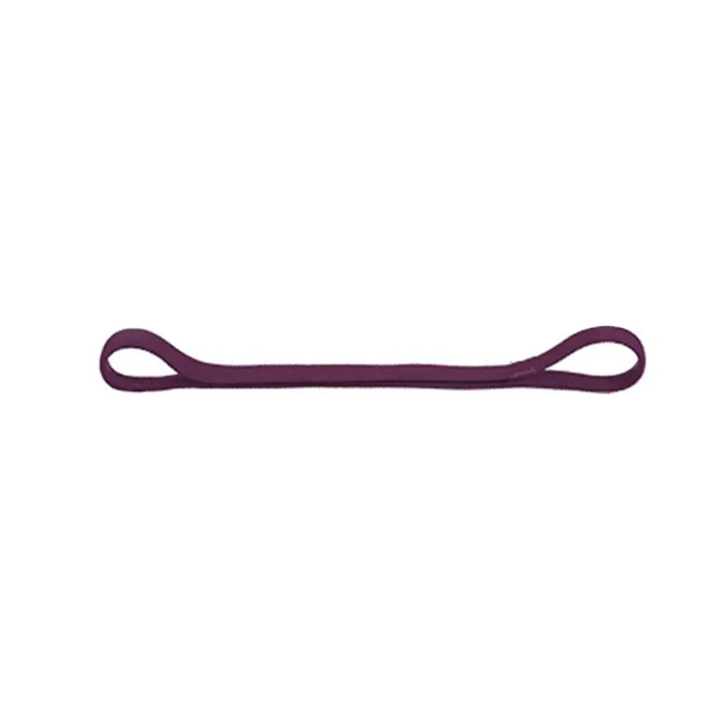 1PCs Simple unisex sports hairband non-slip silicone strip sweat guide elastic headbands yoga running fitness hair accessories