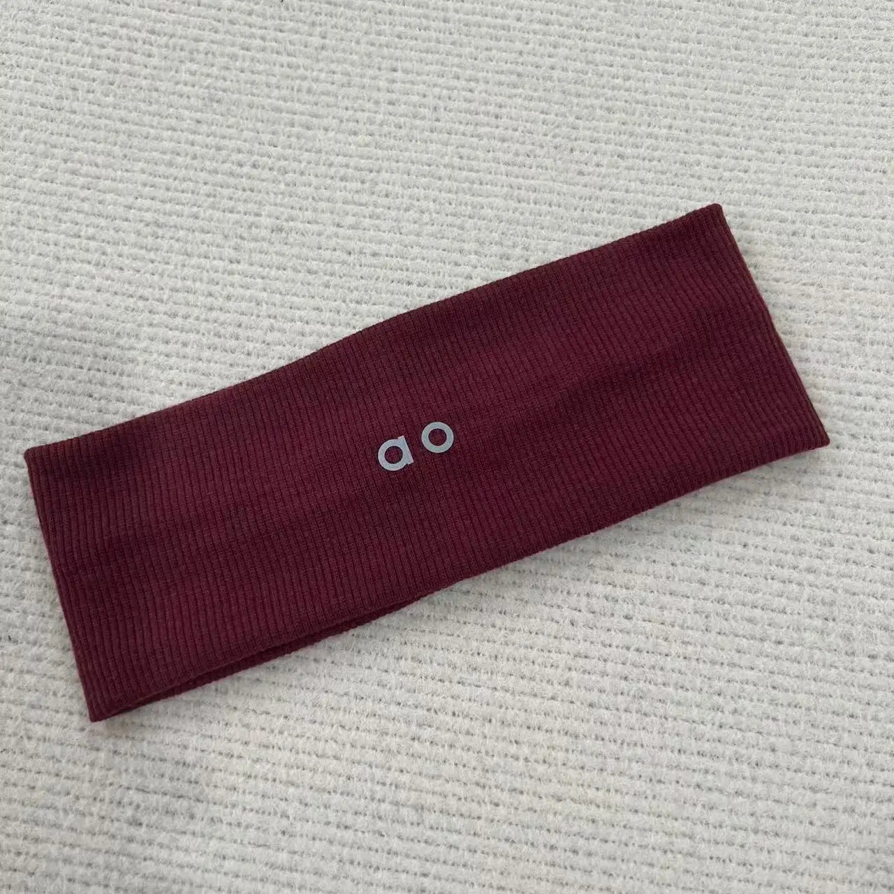 2025 New Performance Knitted Headband Comfortable Elastic Anti-Slip Anti-Perspirant for Yoga Outdoor Sport Solid Color Headband