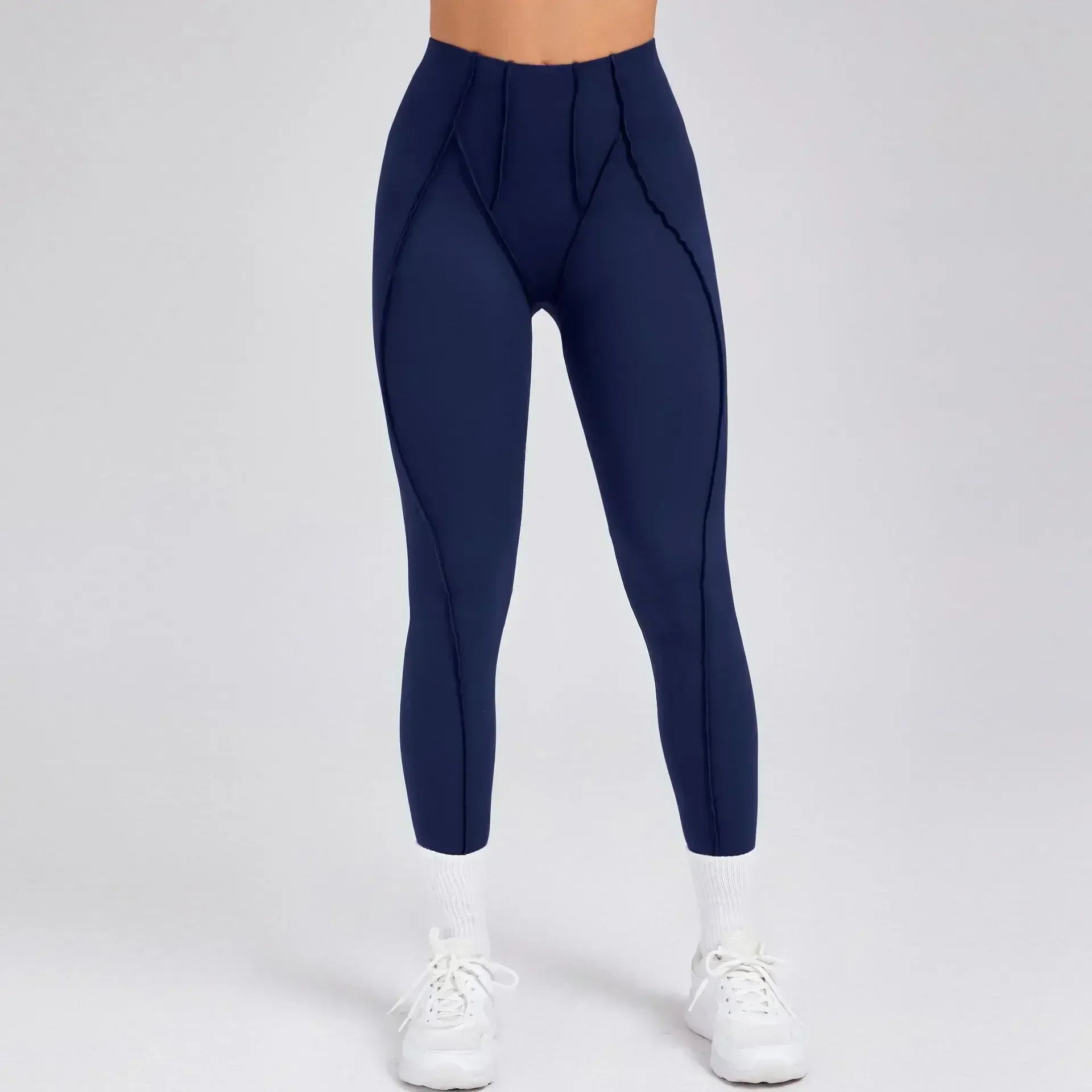 Seamless Yoga Leggings Pants Sports Fitness High Waist Peach Hip Raise Training Trousers Running Workout Gym Leggings for Women