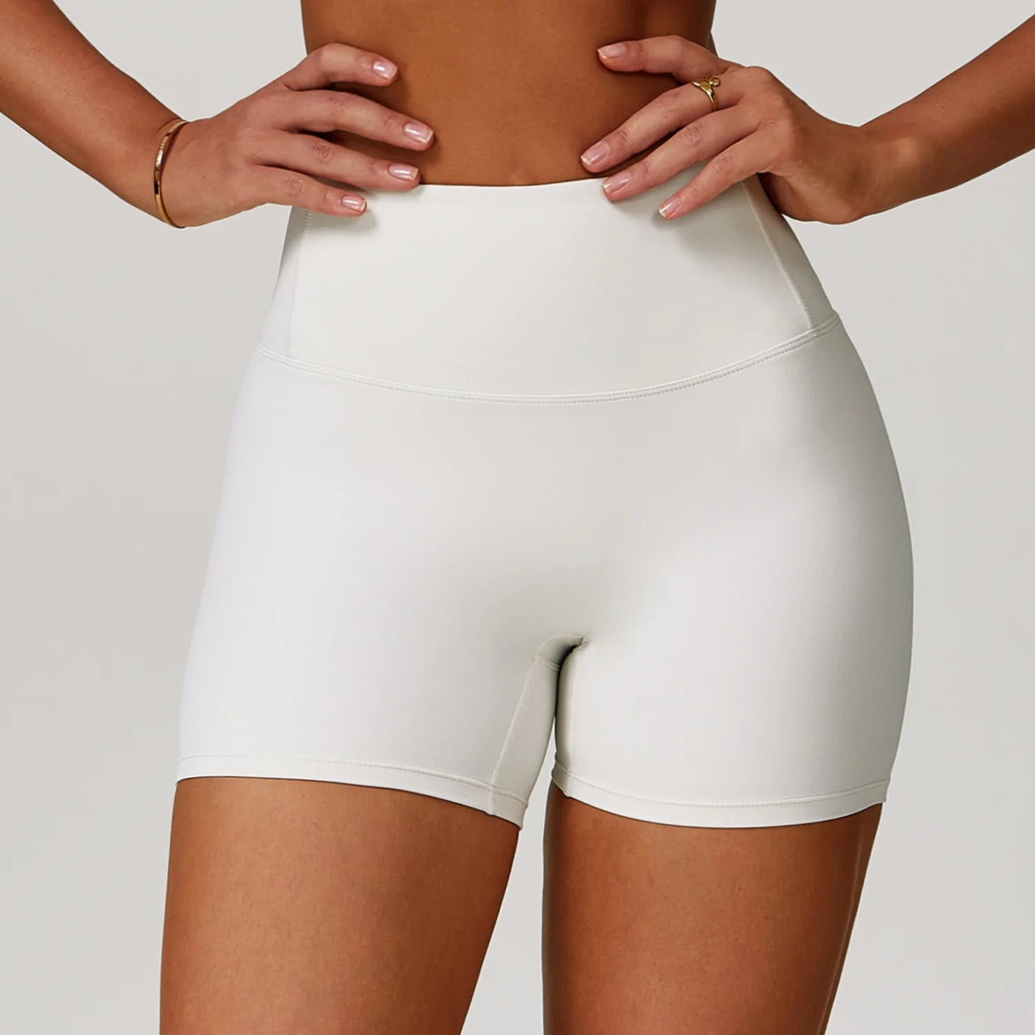 Sports Shorts Women High Waist Yoga Shorts Slim Fit Butt Lift Gym Running High Elastic Biker Short Push Up Workout Impact Shorts
