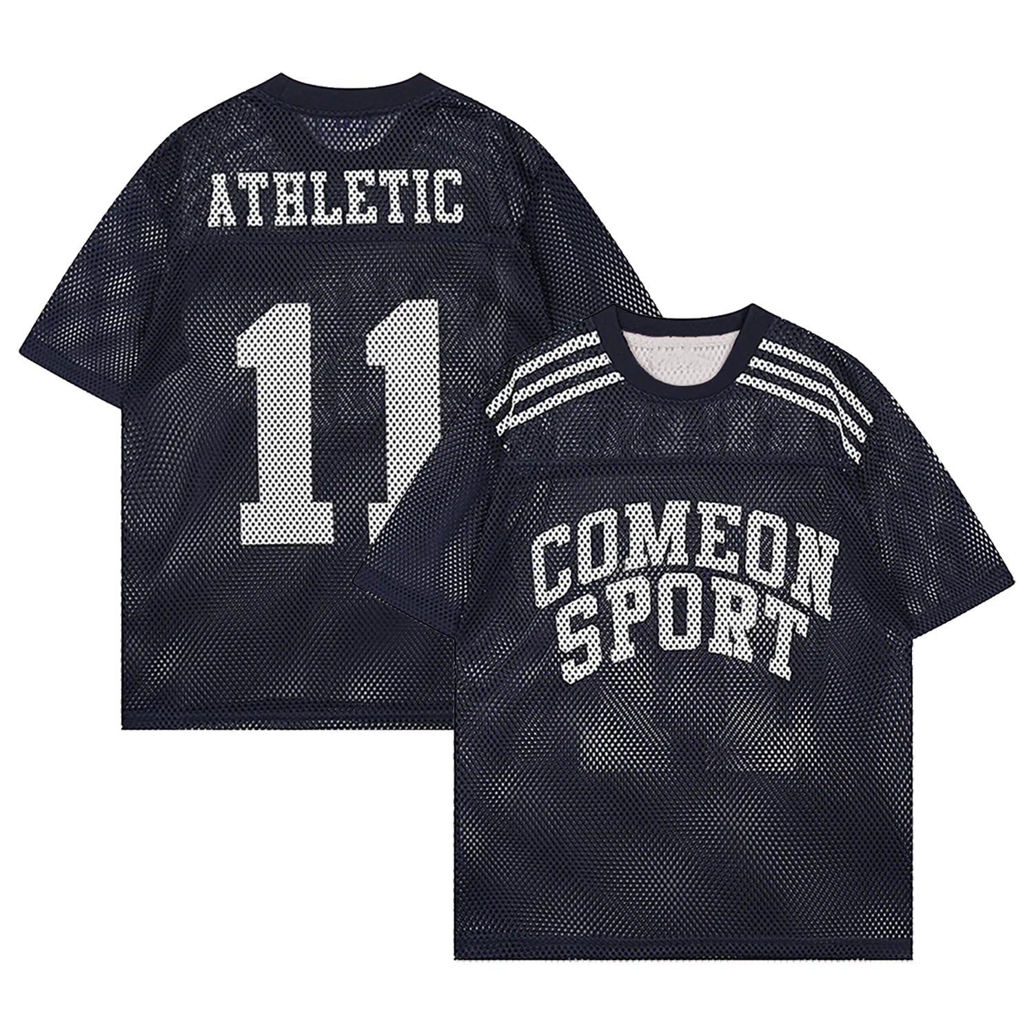 Large Size Comeon Sport Jersey Outdoor Sweat Absorbent Football T-Shirt Summer Classic Daily Casual Adult&Kid Sportswear
