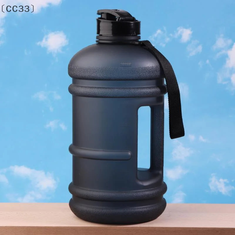 〔CC33〕2.2L Large Capacity Multifunc Water Bottle With Handle Training Sports Workout Drink Bottle Outdoor Running Water Kettle