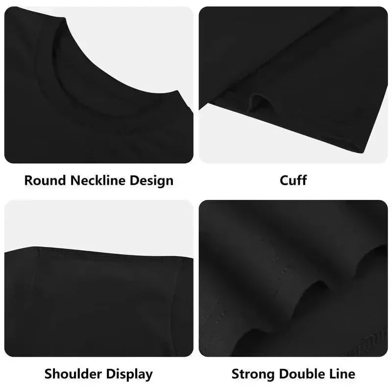 Summer New Men's Sports Fitness Crew Neck Oversized T-shirt Gym Running Basketball Training Short-sleeved Top Large Size