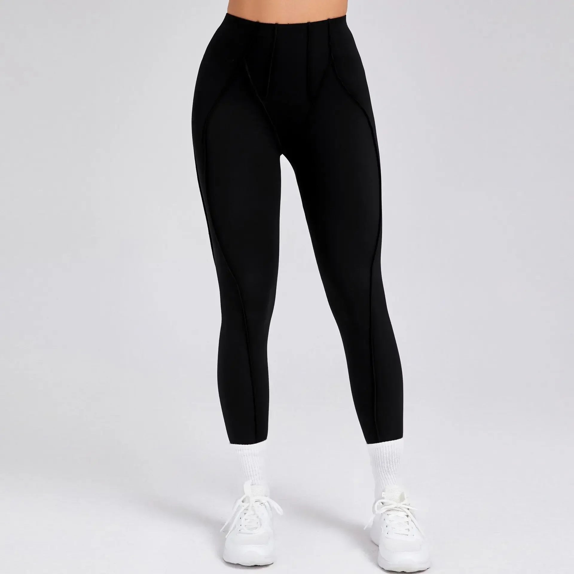 Sporty Leggings Woman Sports Tights 2025 Yoga Clothes Push Up Women Sportswear Leggins Deportivo Mujer Gray Coffee Navy Beige