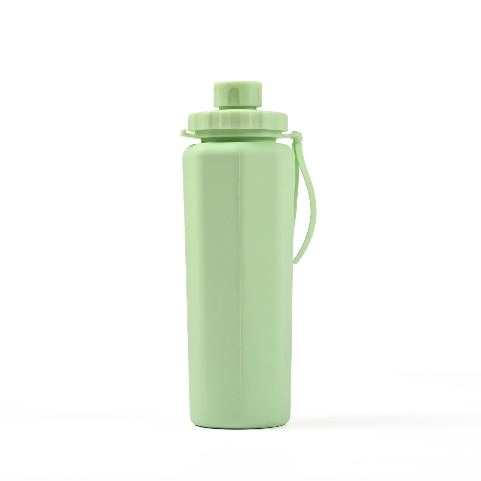 2025 New Silicone Sports Kettle Portable Anti-drop High Temperature Foldable Food Grade Silicone Water Cup Water Bottles