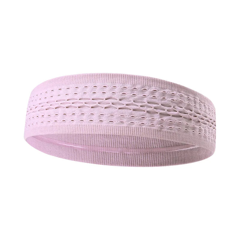 1pc Sport Headbands for Men Women Non-Slip Moisture Wicking Workout Sweatband Fitness Running Cycling Football Yoga Hairband