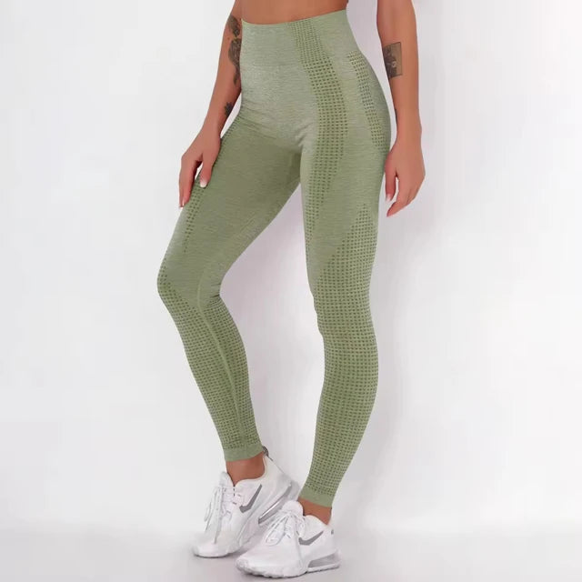 OLOEYER Seamless Leggings Woman High Waist Yoga Pants Sexy Push Up Gym Sport Leggings Slim Stretch Running Training Tights