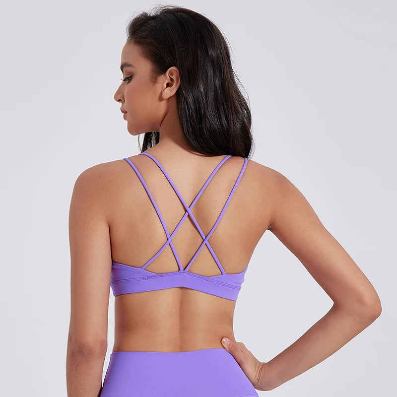 Women's  Sport Bra Fitness Top Seamless Yoga Bra Running Yoga Gym Crop Top Women Push Up Yoga Tank Top Bra