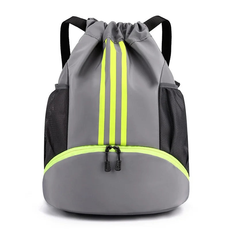 Gym Bag Fitness Backpack Women Men Basketball Backpack Outdoor Soccer Football Storage Bags Training Drawstring Sports Knapsack