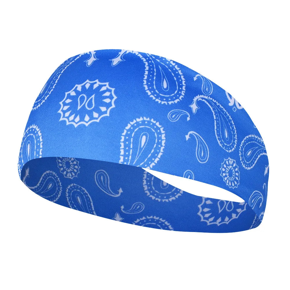 1PC Sports Headband Running Fitness Sweatband Quick-Dry Elastic Absorbent Men Women Cycling Jog Tennis Yoga Gym Hair Bandage