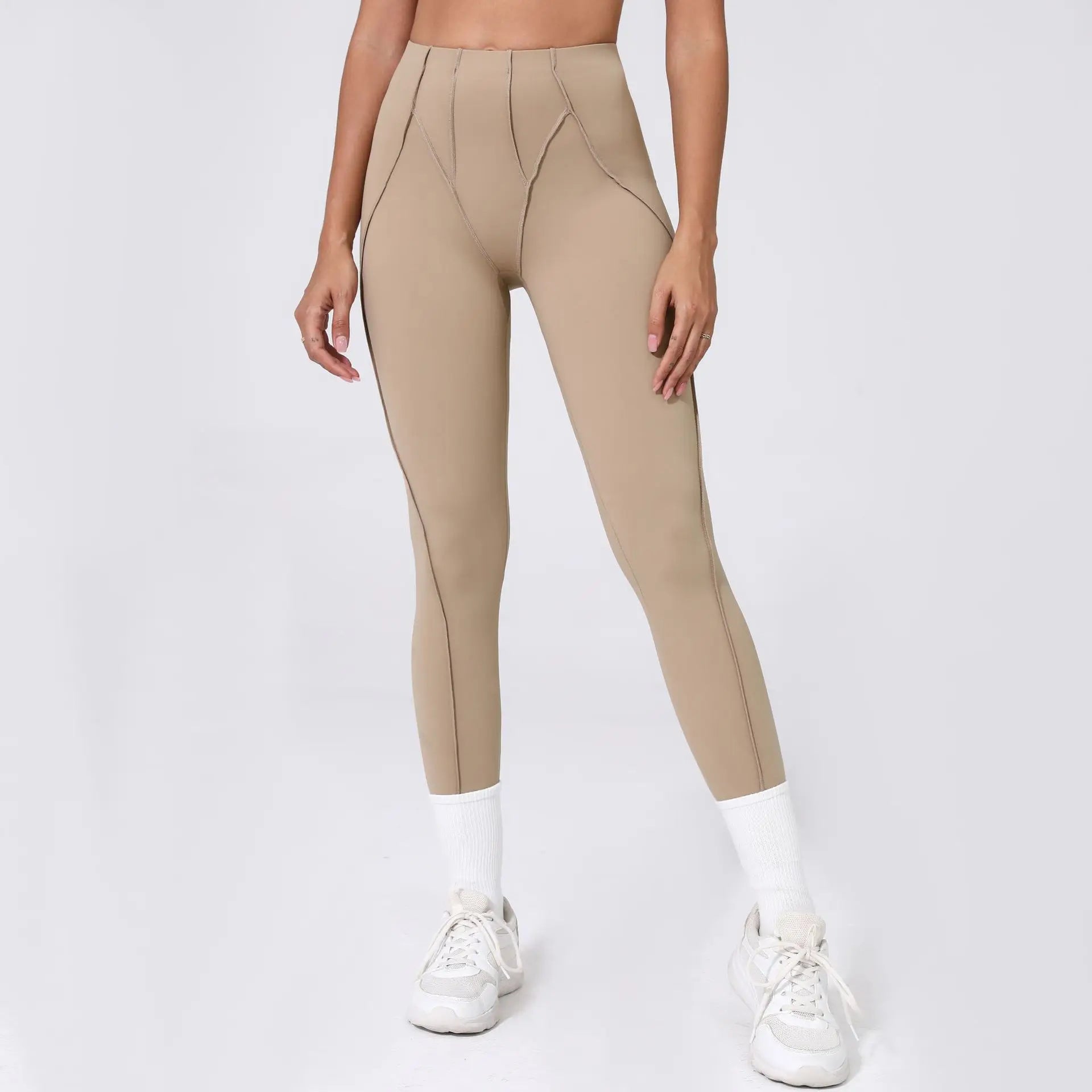 Seamless Yoga Leggings Pants Sports Fitness High Waist Peach Hip Raise Training Trousers Running Workout Gym Leggings for Women
