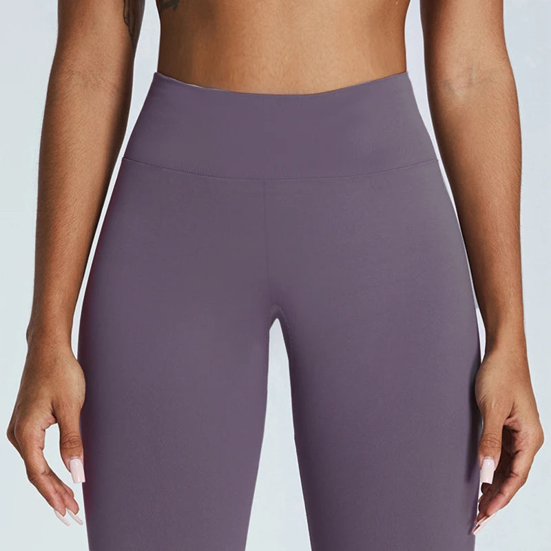 Pleated Seamless High Waist Sports Butt Lifting Tummy Control V-Fold Yoga Short Pants Women's Tight Hip Lifting High Waist Pants