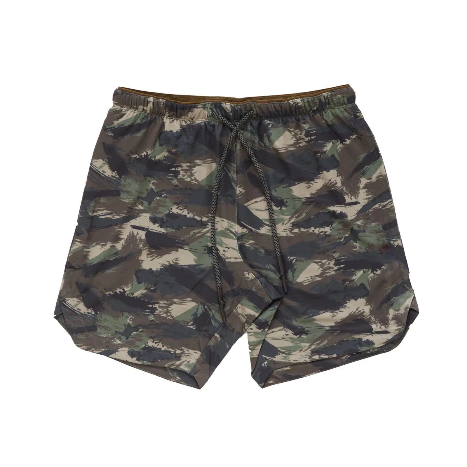 Mesh Summer Camo Shorts Men's Ice Silk Slacks Casual Medium Shorts Beach Pants Running Sports Quarter Pants