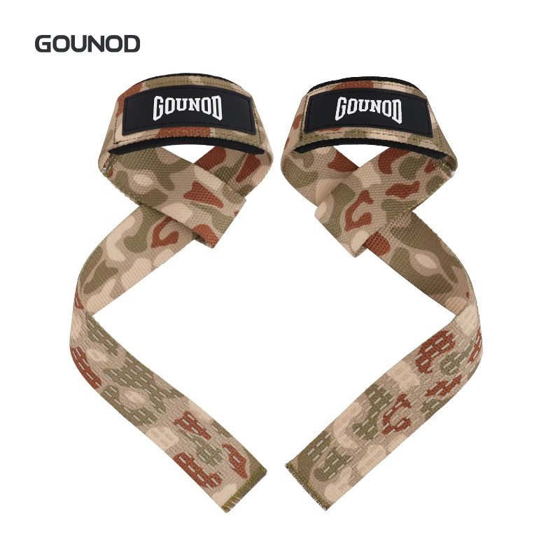 1/3sets TWeightlifting Straps Anti-Slip Silicone Lifting Wrist Straps Strength Training Deadlifts Crossfit Hand Grips Wrist