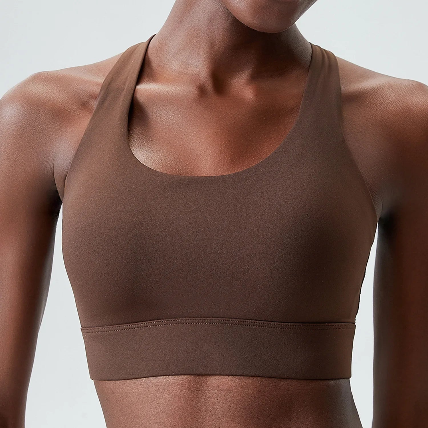 High Impact Fitness Yoga Bra Women Solid Color Buttery Soft Gym Running Top Female Breathable Quick Dry Sports Underwear