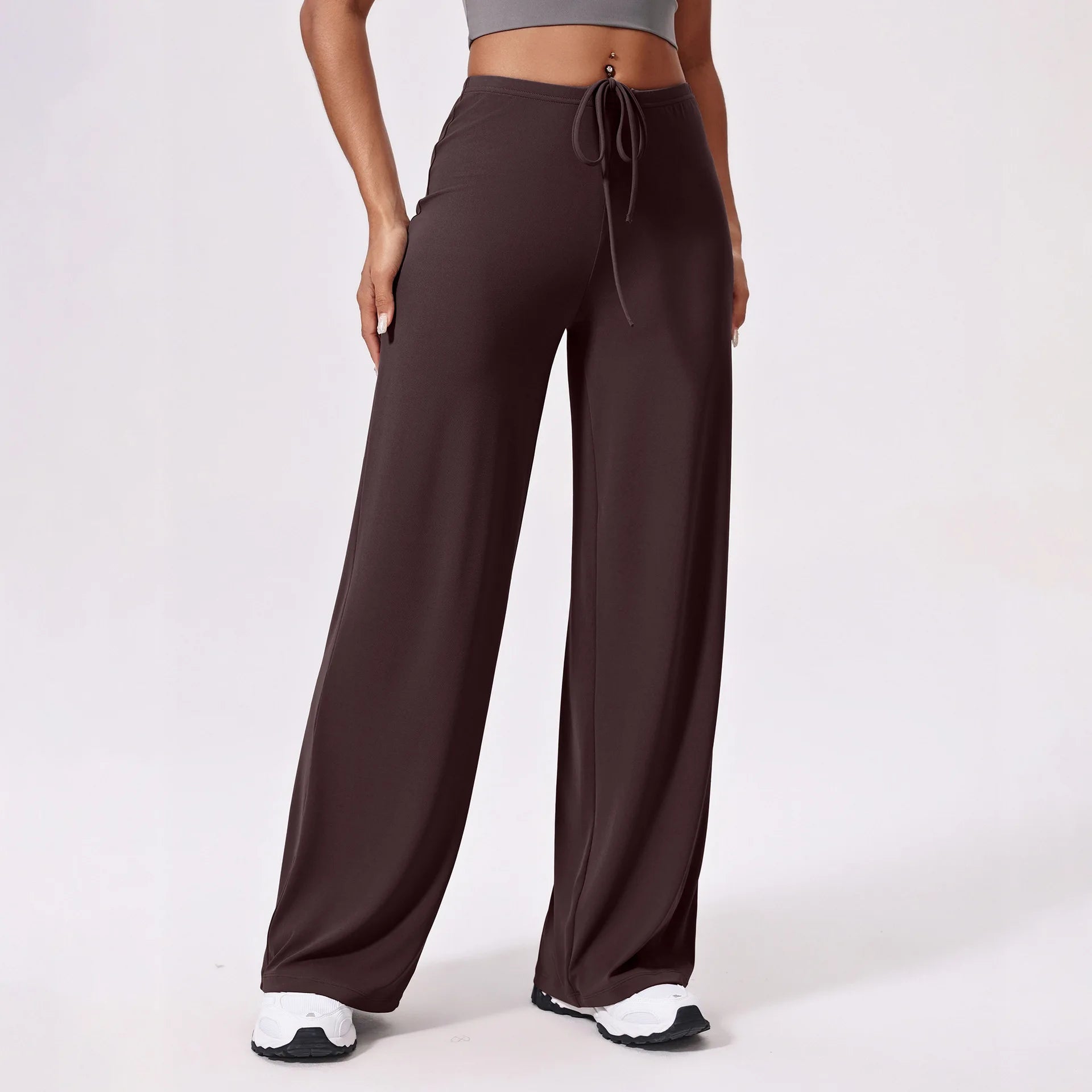 Yoga Wide Leg Pants Women High Waist Flared Leggings Gym Fitness Yoga Pants Workout Runing Women's Control Tummy Sport Leggings