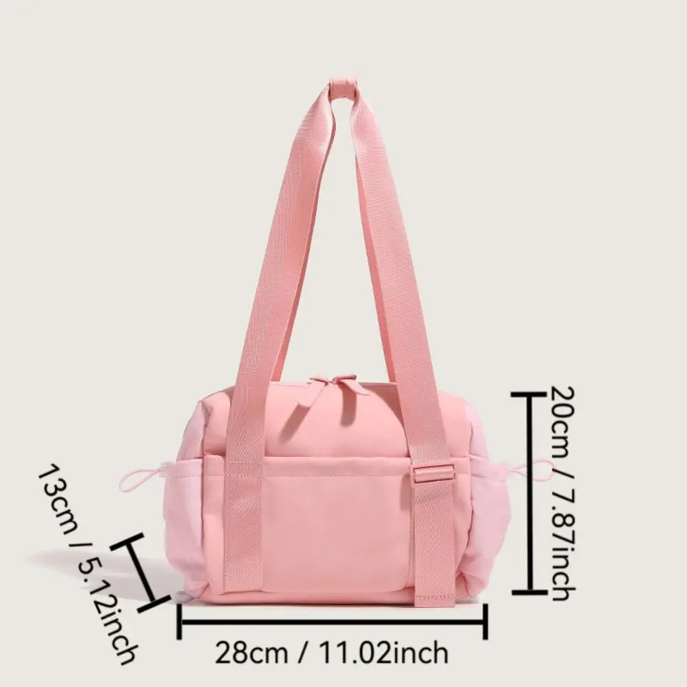 New Waterproof Gym Bag Lightweight Nylon Handbag Large Capacity Multifunctional Shoulder Bag Travel