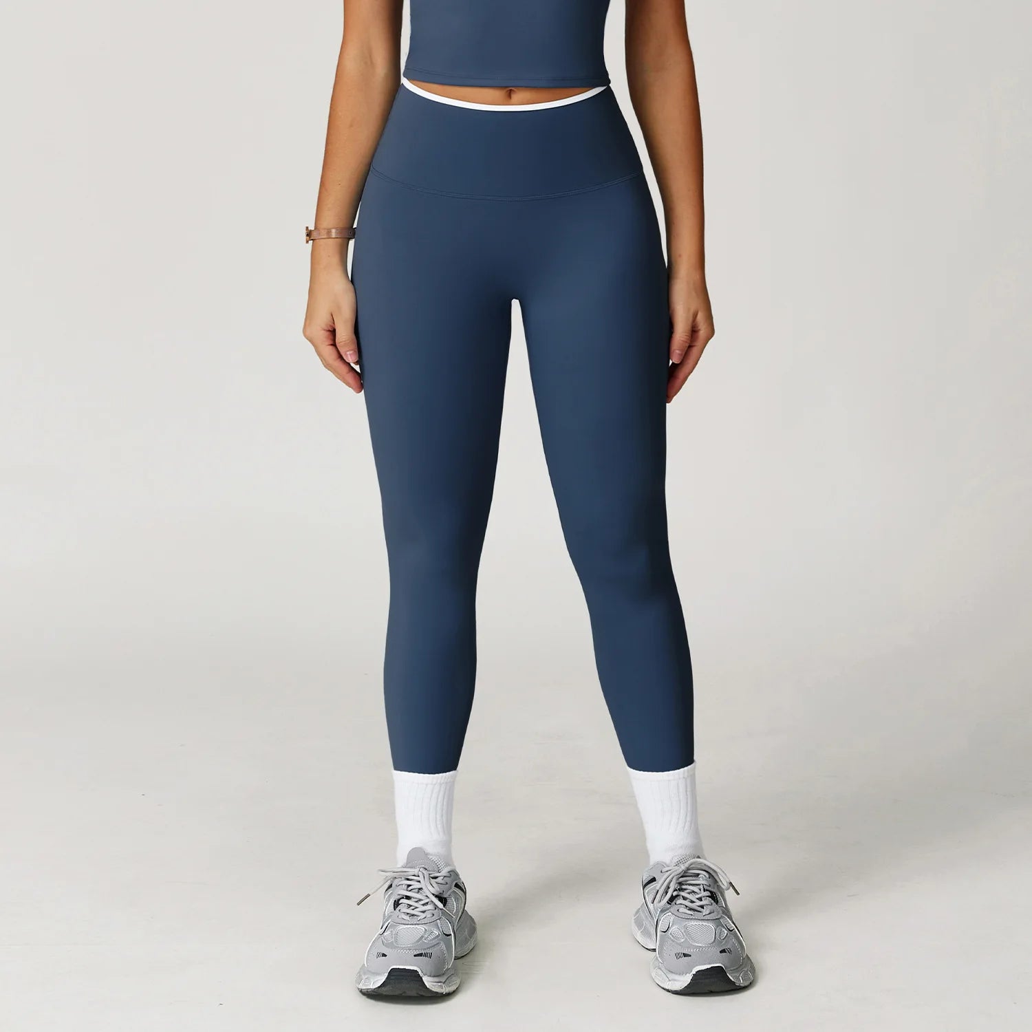 High Waist Yoga Pants Women Fitness Leggings High Elastic Sports Push Up Tights Running Leggings Breathable Workout Gym Leggings
