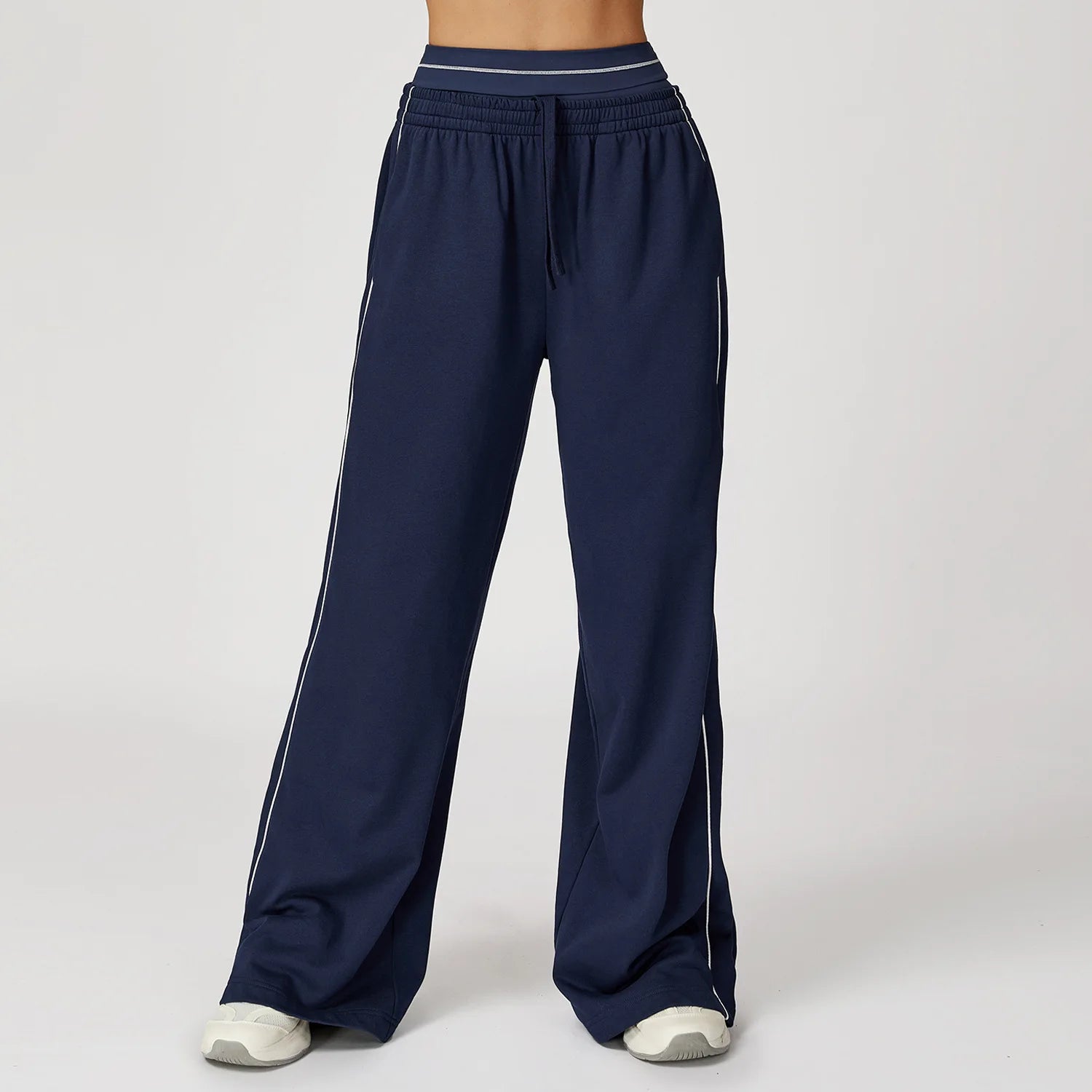 Wide Leg Trousers Yoga Pants for Women High Waisted Loose Gym Workout Sweatpants Female Fitness Sports Leggings Yoga Trousers