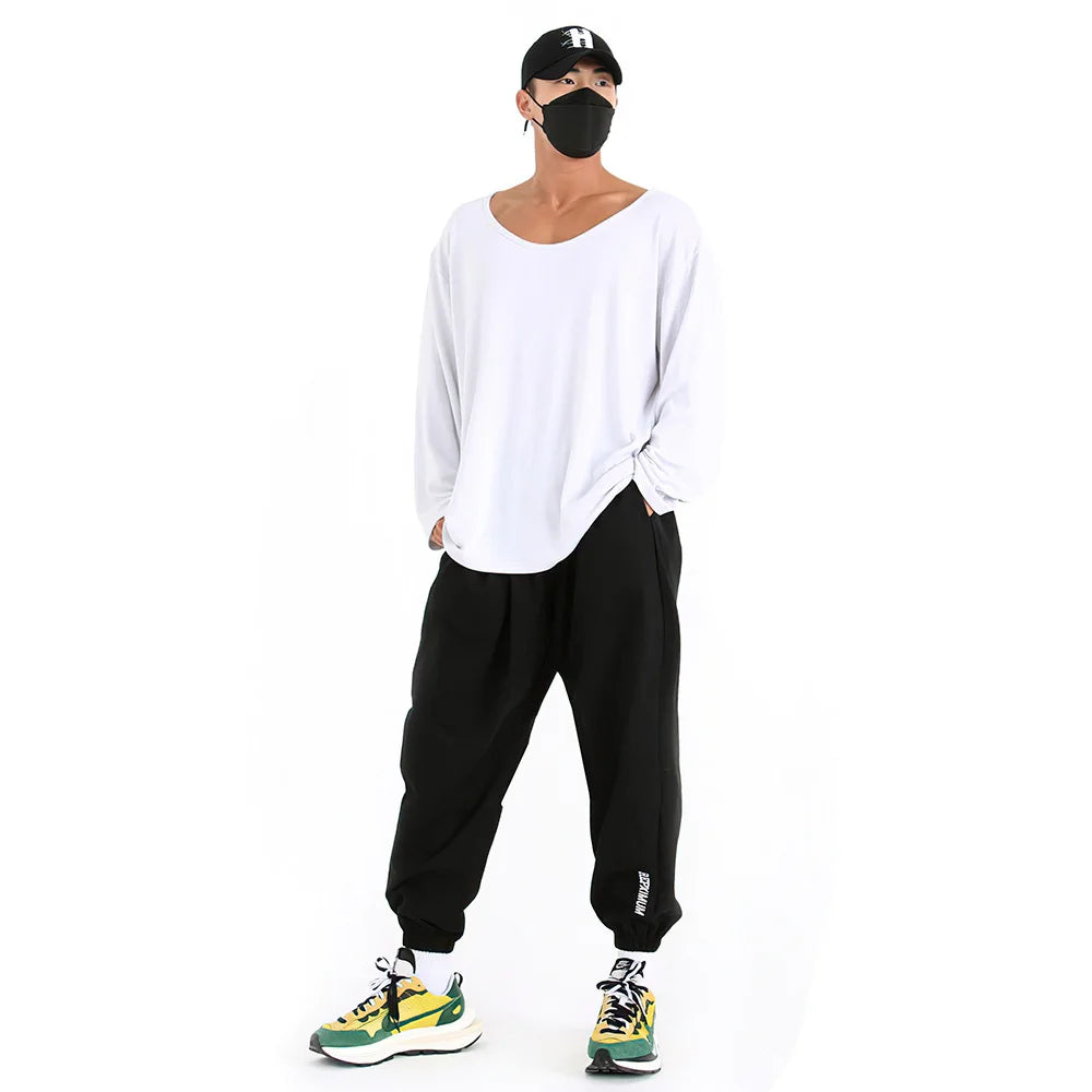 Muscle Men Sports Pants Training Basketball Running Loose Korean Version Of Casual Fitness Pants Fashionable Fitness Pants