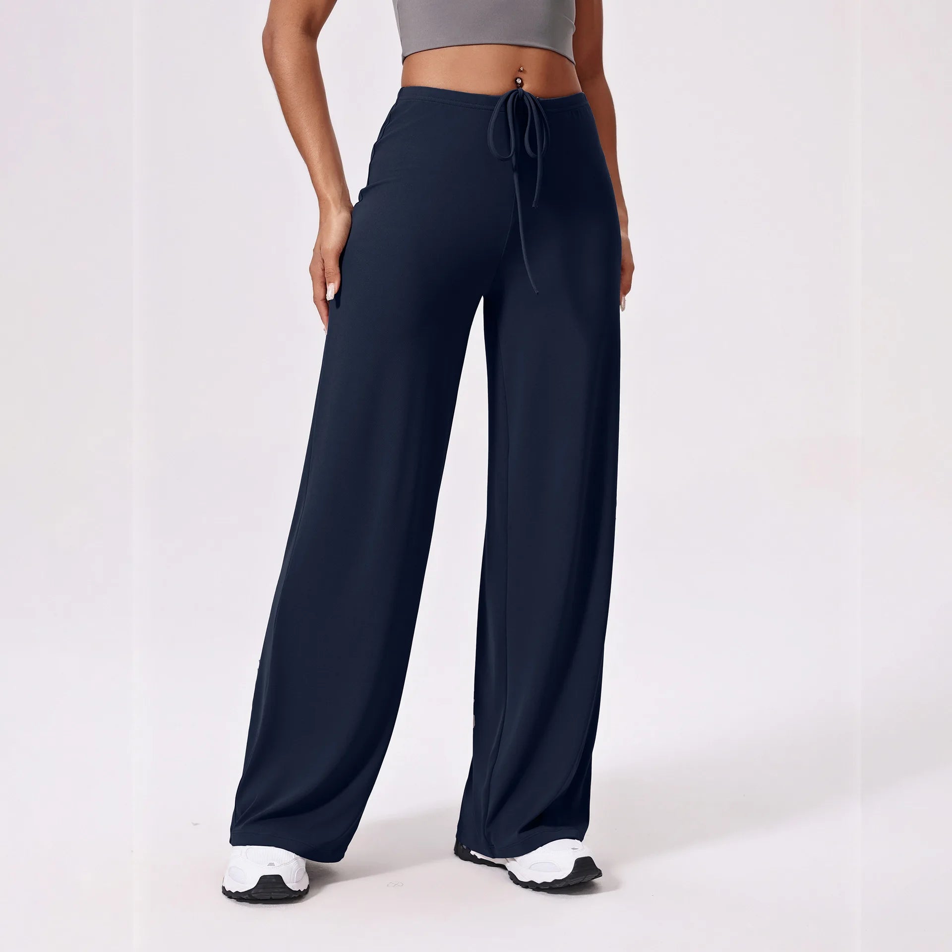 Yoga Wide Leg Pants Women High Waist Flared Leggings Gym Fitness Yoga Pants Workout Runing Women's Control Tummy Sport Leggings