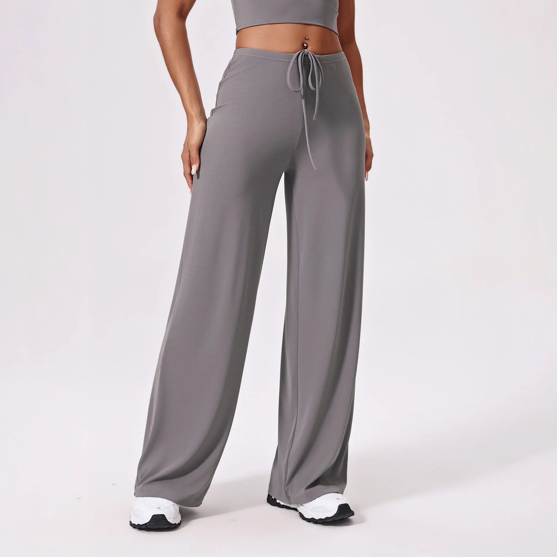Yoga Wide Leg Pants Women High Waist Flared Leggings Gym Fitness Yoga Pants Workout Runing Women's Control Tummy Sport Leggings
