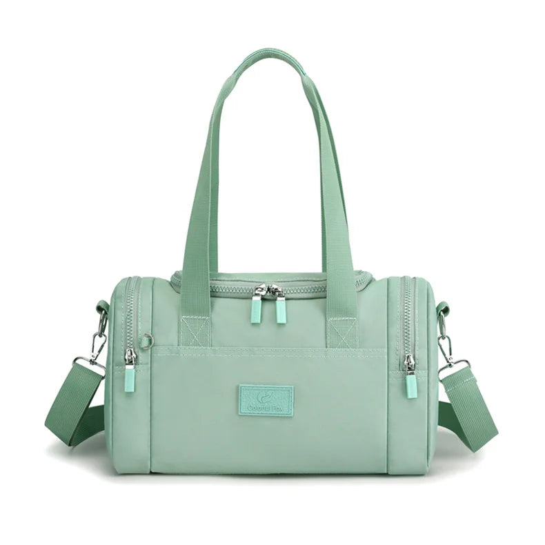 Large Capacity Women's Shoulder bag Female Top-handle Travel Handbag Girls Tote Crossbody bag Nylon Messenger Bag Purse