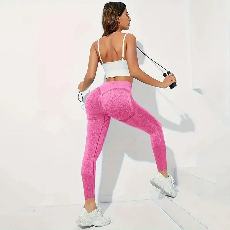 Outdoor Quick Drying Yoga Pants for Women Yoga Cycling Running Fitness Summer High Waist Hip Lifting Leggings Peach Buttocks