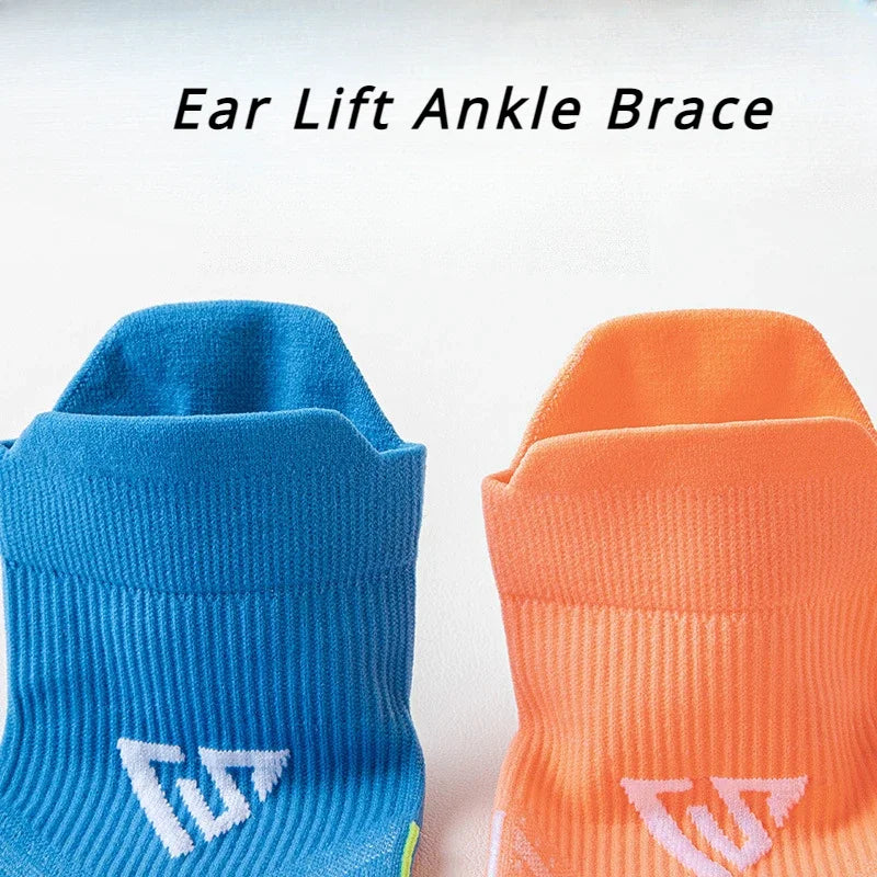 Summer Sport Socks Anti-sweat Unisex Women Men Short Tube Breathable Socks Outdoor Running Basketball Soccer Fitness Ankle Socks