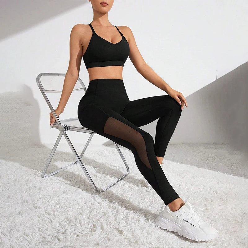 High Waist Yoga Pants with Pockets Leggings for Women Tummy Control Workout Leggings for Women