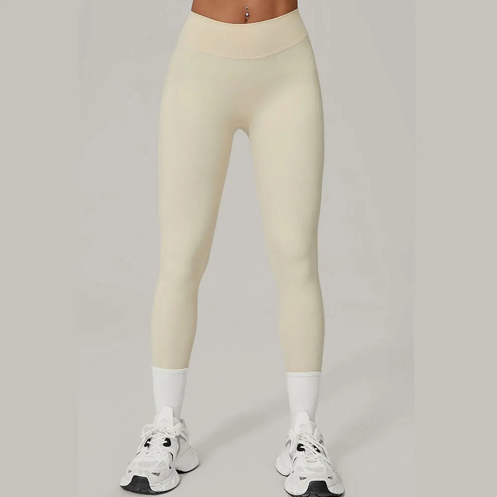 Gym Yoga Pants Women Sports Clothes Stretchy High Waist Athletic Exercise Fitness Leggings Sports Activewear Seamless Leegings